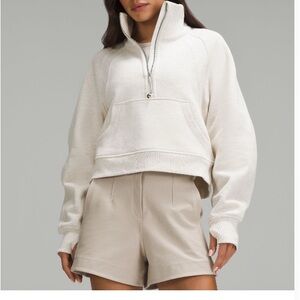 Lululemon scuba oversized funnel neck half zip
